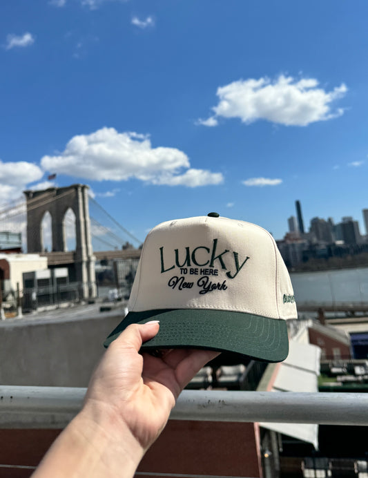 Lucky to be here New York